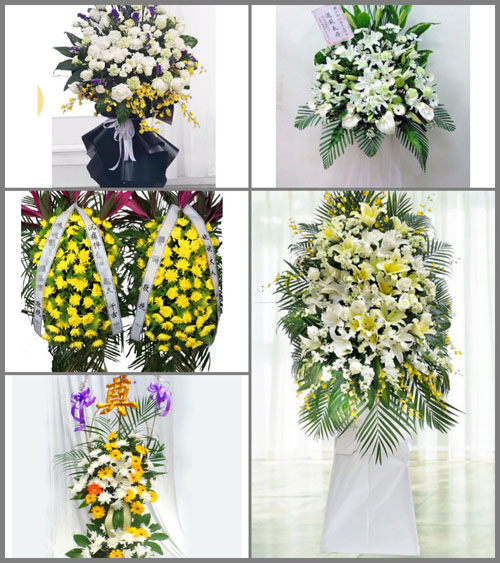 福建漳州龙文区朝阳镇漳滨村白事花篮预定